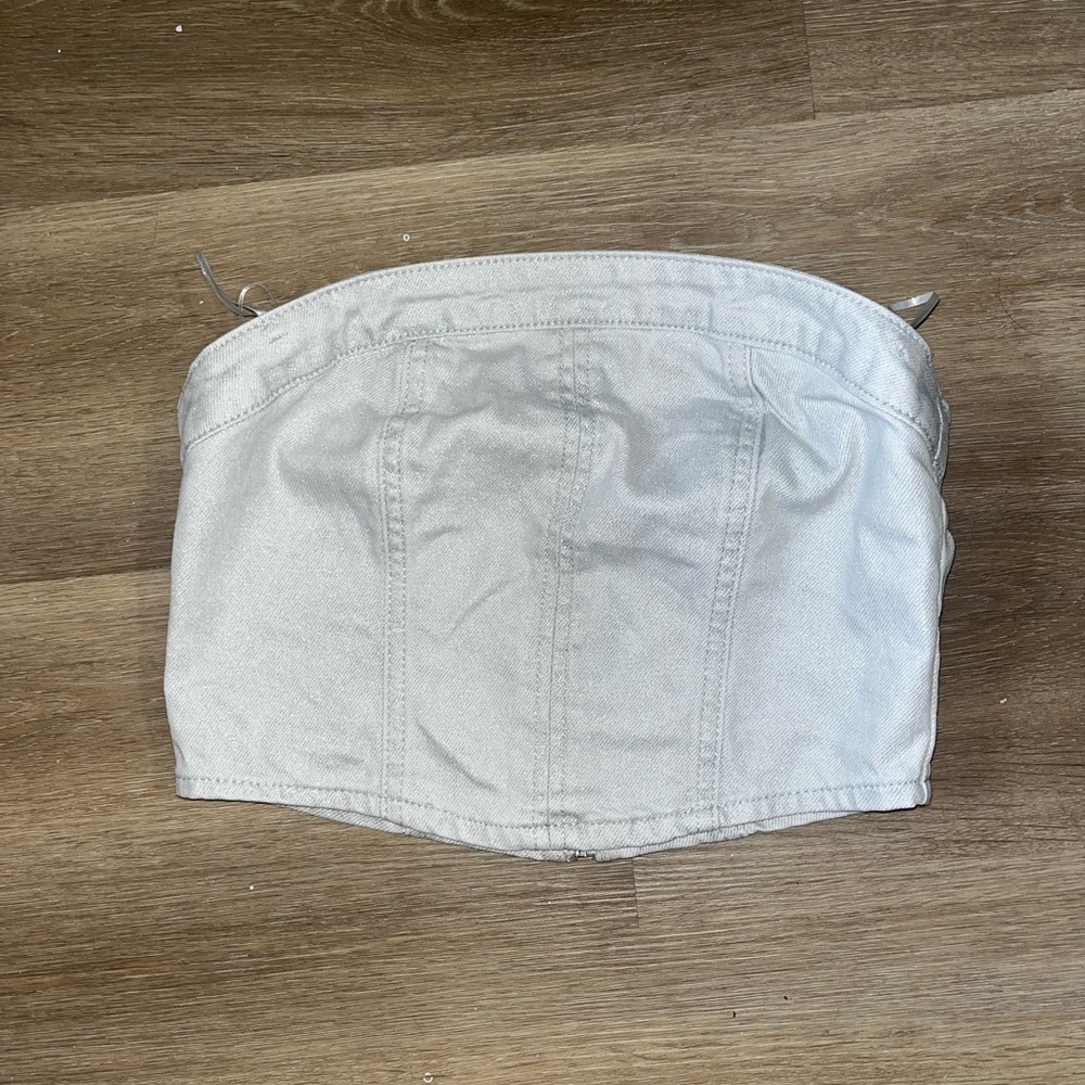 Zara Jean crop top. Never worn.